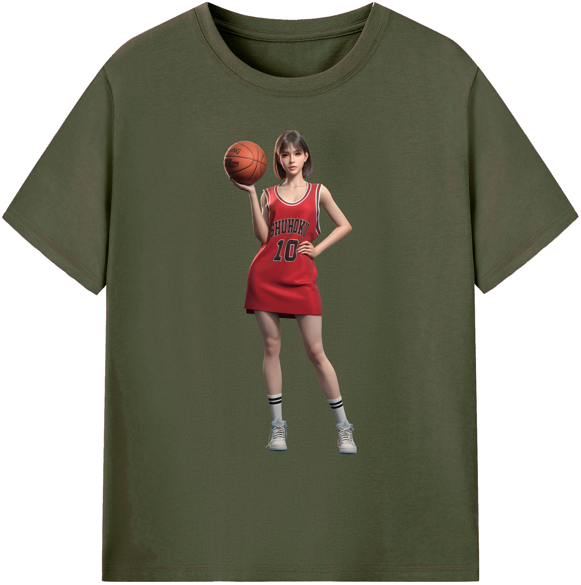 （画像用） SLAM DUNK／スラムダンク 綿100％ メンズ半袖Tシャツ｜肌触りやわらか＆通気性